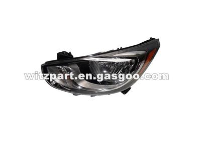 ACCENT 2014/SOLARIS RUSSIA TYPE HEAD LAMP L 92101-4L600 R 92102-4L600