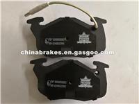 Peugeot Renault Brake Pad D371 Semi- Metallic