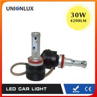 Hot sale led fog light 6000k car headlight h8 single beam with 1860 chip