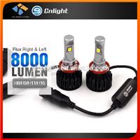 Yike C02D Series XHP50 35W 8000 lumen H11 LED replace bi xenon headlight for toyota corolla