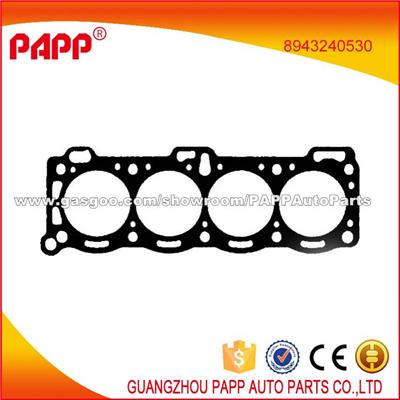 Cylinder Head Gasket Engine Model 4zd1 Head Gasket OEM 8943240530