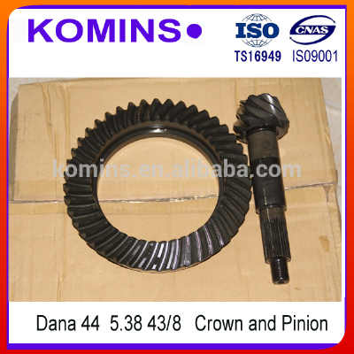 22404-1X D44 5.38 43/8 Jeep Willys Differential Crown and Pinion Gear