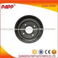 Types Of Wheel Brake Drums For Nissan Sunny Aftermarket Auto Parts