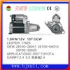 Attractive and durable auto starter for Toyota Camry 28100-28041/0A010/ 20020 LESTER:17825 motor starter assembly