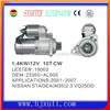 12V starter motor fits NISSA VQ25DD 23300-AL600 LESTER:19063 1.7KW 13-T