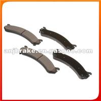 BRAKE PAD FMSI D784-7652 JNBK PM0309C JNBK PS01309 MINTEX MDB2363 SANGSIN SP1309 WVA 24628