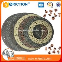 Auto Spare Parts Clutch Facing For Truck