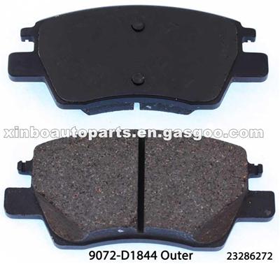 Car Brake Pads For Chevrolet Volt 23286272 D1844