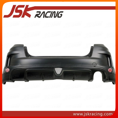 MUGEN STYLE PP REAR BUMPER BODYKITS FOR 2009-2013 HONDA JAZZ FIT