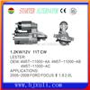 $50 OFF12V starter motor fits FORT 2.0L 4M5T-11000-AA 4M5T-11000-AB 4M5T-11000-AC 1.2KW 11-T STARTER