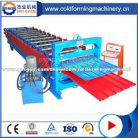 Double Decker Roofing Panel Cold Forming Machinery