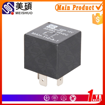 China brand single pole double throw PA66 auto car relay