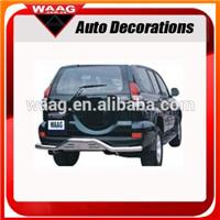 TY31102-Stainless Steel Rear Guard Bumper For Toyota Prado FJ 120 03-05