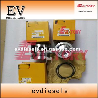 For Caterpillar 312D Excavator C4.2 Piston And Piston Ring Set