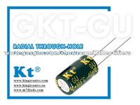 Kt Kingtronics GKT-GU Radial Aluminum Electrolytic Capacitors