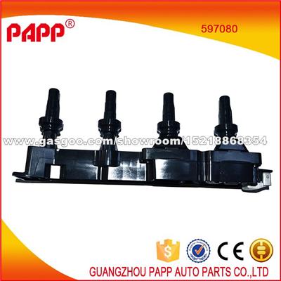 High Performance Ignition Coils 597080 For Peugeot