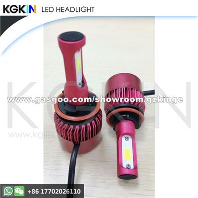 Kgkin 8000lm S2 Led Headligh 50w Car LED Headlight Auto Parts H4 Car LED Headlight H1 H11 880 H3