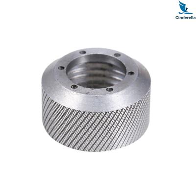 CNC Machining Knurled Internal Threaded Cap NutJEBMay