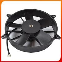 24V auto condenser axial cooling fan, bus motor fan