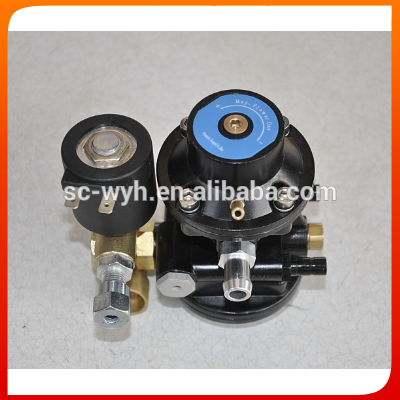 CNG pressure reducer regulator