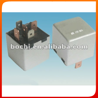 12V-24V,80A,4Pin-5Pin Auto Relay with Metal shell, Good at discharge heat, Waterproof, High-power
