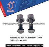 Wheel Rim Bolt For Scania 0414049