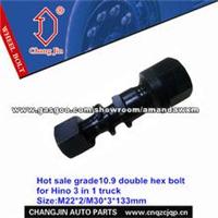 Hot Sale Grade10.9 Double Hex Bolt For Hino 3 In 1 Truck