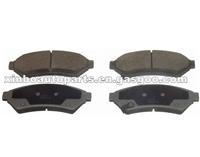 D1713 Auto Spare Parts Car Brake Pad For Hyundai Car