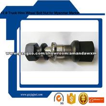 12.9 Truck Hino Wheel Bolt Nut For Myanmar Market