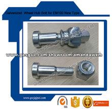 Galvanized Wheel Hub Bolt For EM100 New Type