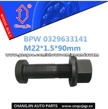 Heavy Truck Parts Wheel Hub Bolt For BPW