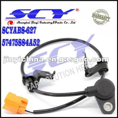 NEW Front Left ABS Sensor For Honda OEM# 57475-S84-A52 57475S84A52