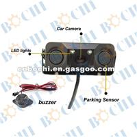 HD Waterproof Car Rear View Camera With Radar Parking Sensor