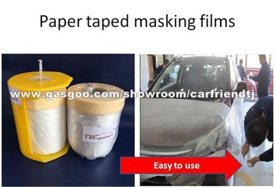 Pretaped Masking Film