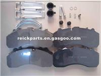 MERCEDES BENZ Atego Brake Pad MERCEDES BENZ Axor Brake Pad MERCEDES BENZ Actros Brake Pad MAN TGA Truck Brake Pad 29087 WVA29087 GDB5067 006 420 10 20