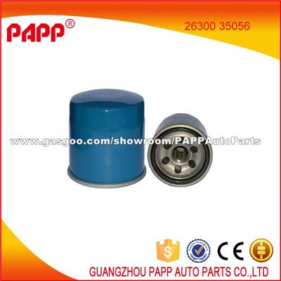 For Hyundai Cars Spare Parts Oil Filters 26300 35056