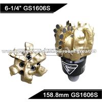 6-1/4” GS1606S Steel Body Pdc Bit