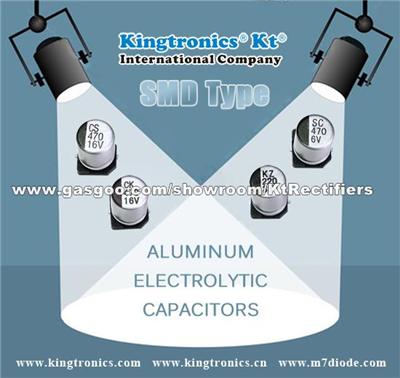 Kt Kingtronics SMD Aluminum Electrolytic Capacitor Package