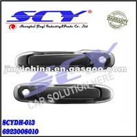 Fit 98-03 Toyota Sienna Outside Door Handle Front Rear Set Burgundy Red 3M6 6923008010