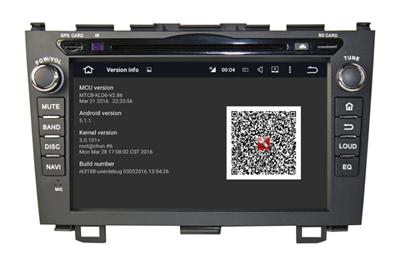 Android 7.1 Car DVD Player For Honda CRV 2006-2011abgnma