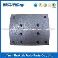 Truck Trailer Brake Shoe Lining For Benz 220