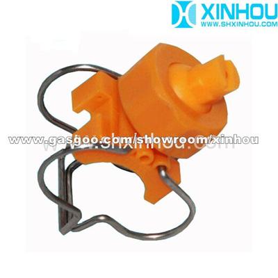 Plastic Adjustable Pipe Double Clamps Nozzle
