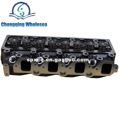 Auto Parts TD27 Completed Cylinder Head Only With Valve Parts For NISSAN TD25