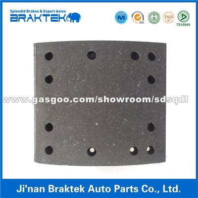 Truck Trailer Brake Shoe Lining 4515E