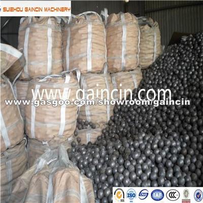 Cr14% Chrome Grinding Steel Balls, Casting Chrome Iron Balls For Cement Mill