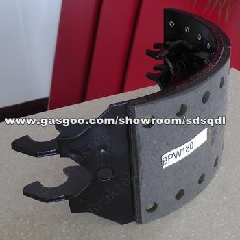 Chinese Truck Parts New BPW 180 Brake Shoe For Truck Auto Part