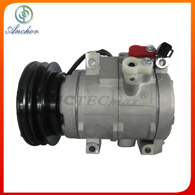 10S17C Auto Air Conditioner Compressor For CARTER EXCAVATOR 139mm PV1