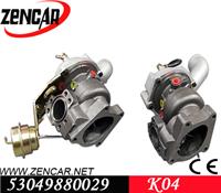 K04 turbo K18 material turbo 53047100512 058145703J