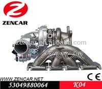 turbocharger k04 for Golf V with BYD Engine 53049880064