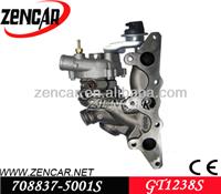 GT1238S gturbo sale for Smart 0.6 (MC01) YH 3 Cyl With M160R3 Engine 708837-5001S